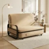 Giường ngủ đa năng Koen GZ02 phiên bản khung đen đệm vải 4