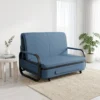 Giường ngủ đa năng Koen GZ02 phiên bản khung đen đệm vải 5