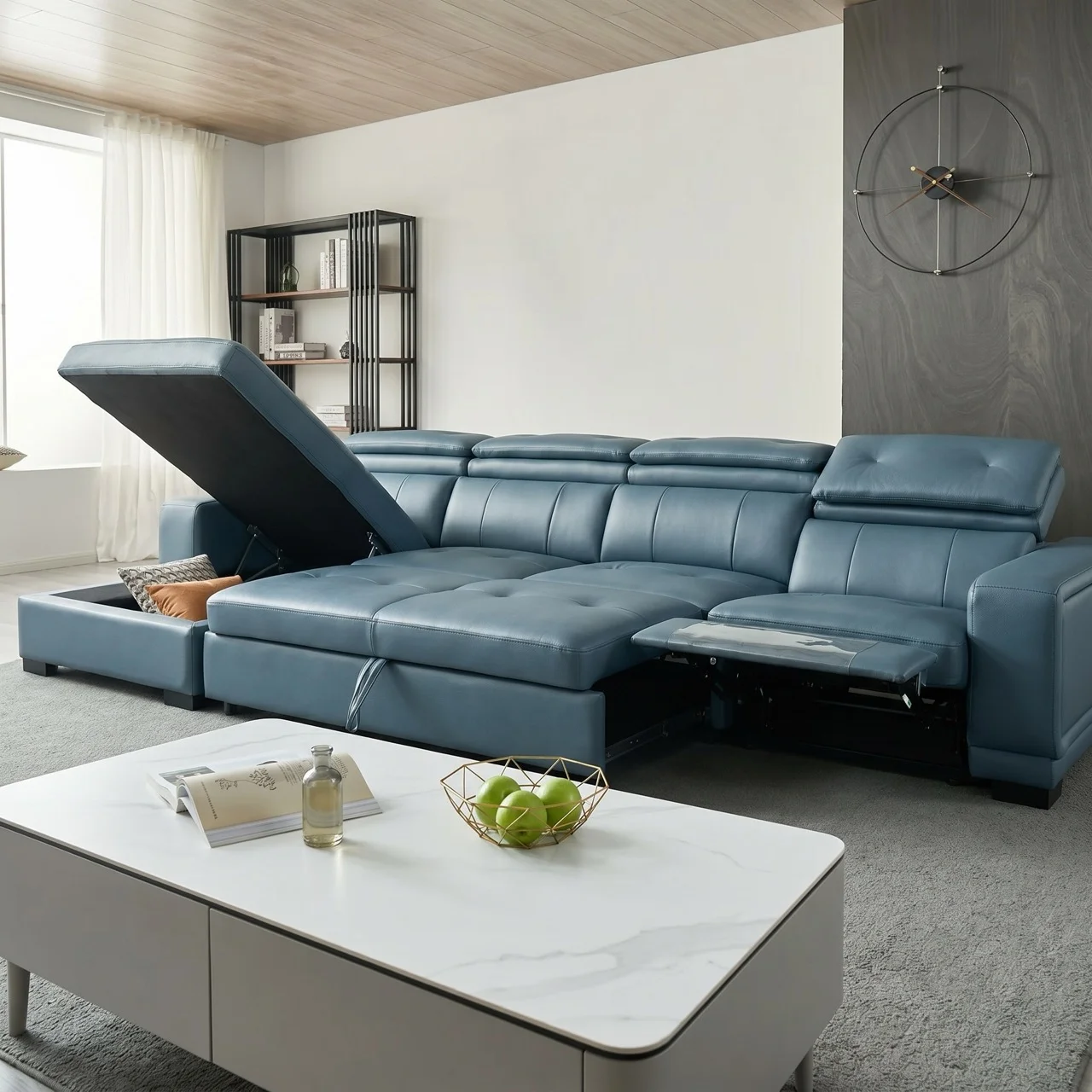 Sofa kéo thành giường có ghế nằm Smart Koen A03T 3