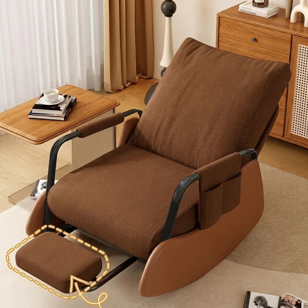 Sofa nằm tựa bập bênh Koen Royal nâu