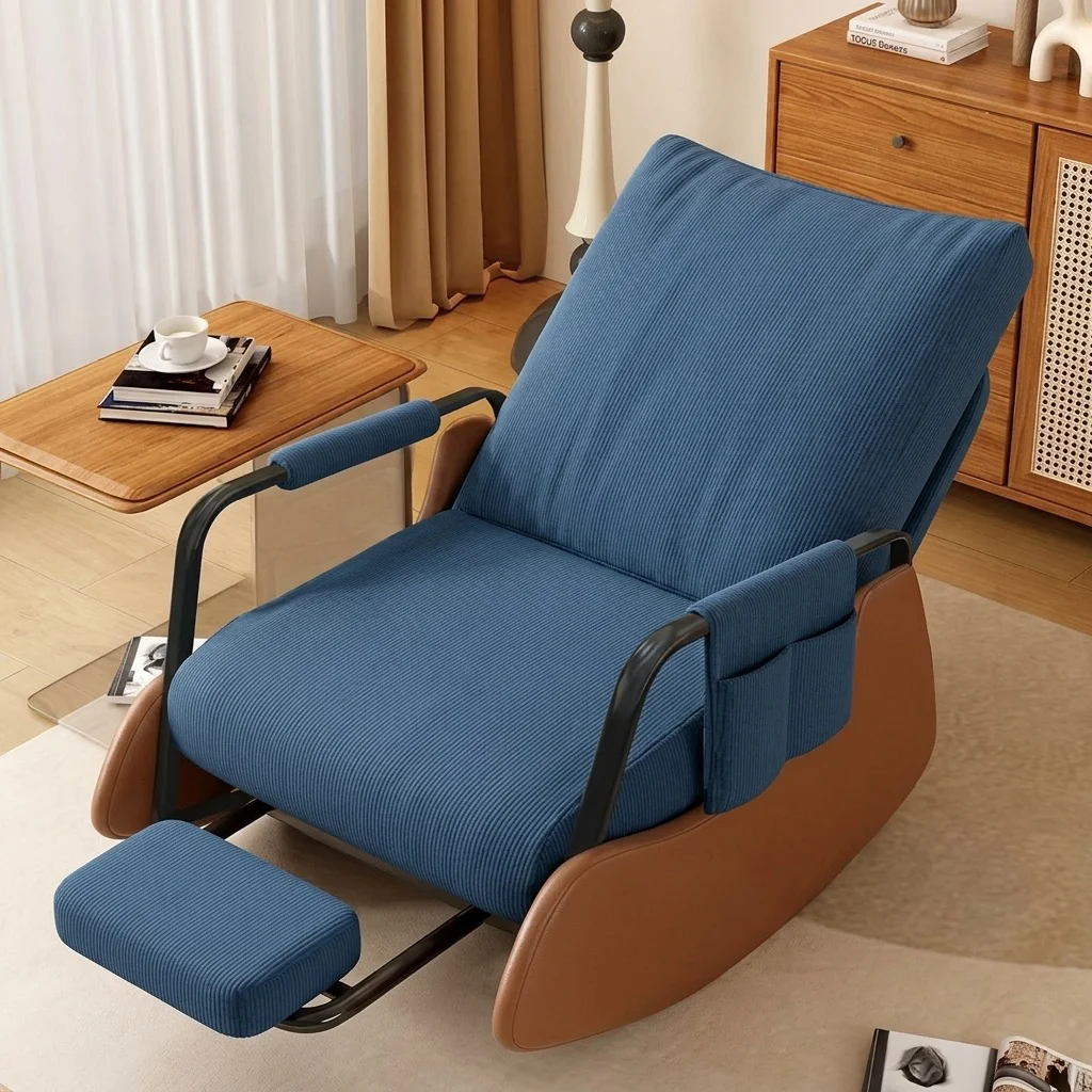 Sofa nằm tựa bập bênh Koen Royal xanh dương