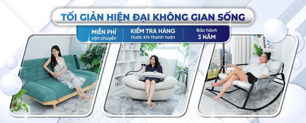 tối giản hiện đại không gian sống